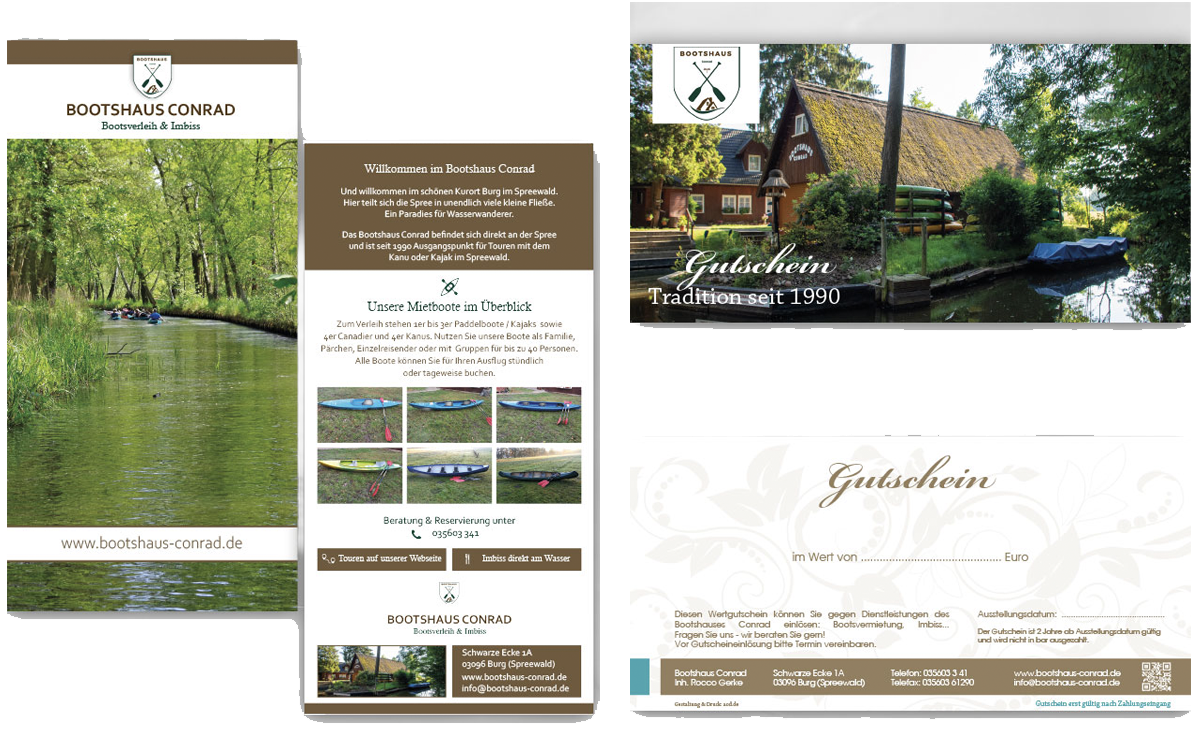 Website des Bootshauses Conrad in Burg (Spreewald) – Bild 4