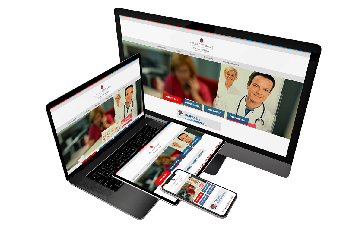 Website der Hausarztpraxis Dr. Kamke in Burg (Spreewald) – Bild 2