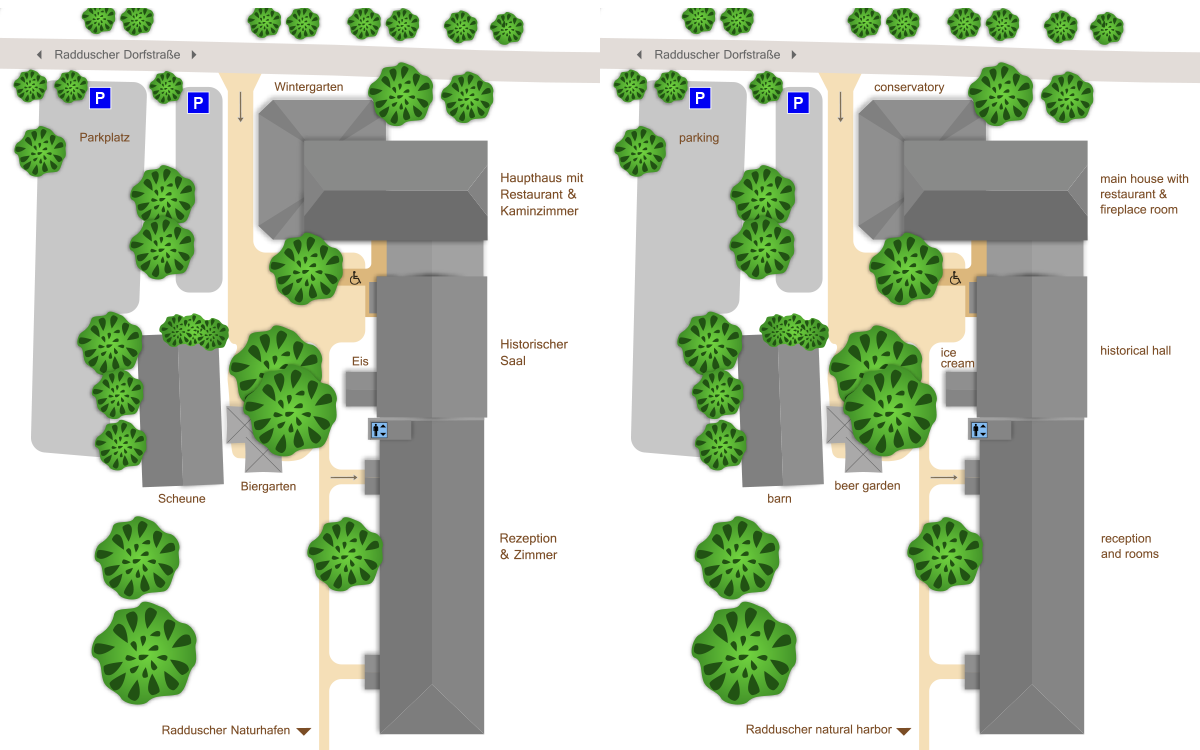 Website des Spreewaldhotels Radduscher Hafen – Bild 7
