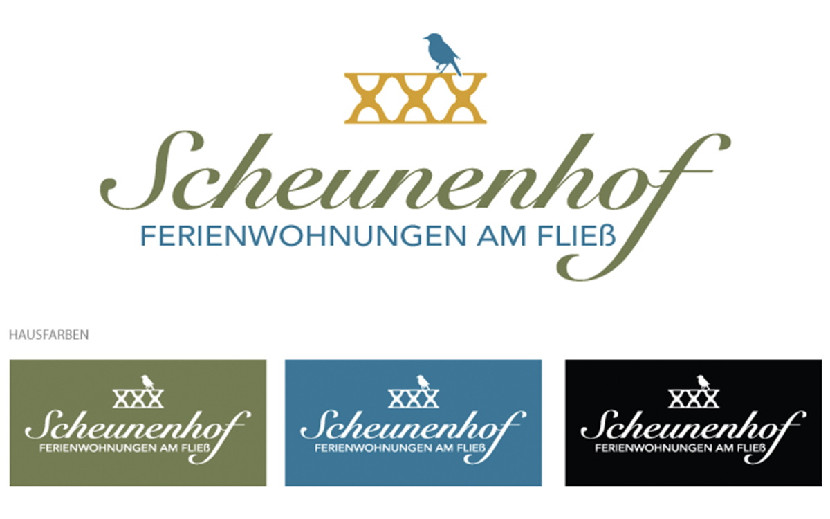 Website des Scheunenhofs Lübben mit Übersicht der Ferienwohnungen – Bild 3