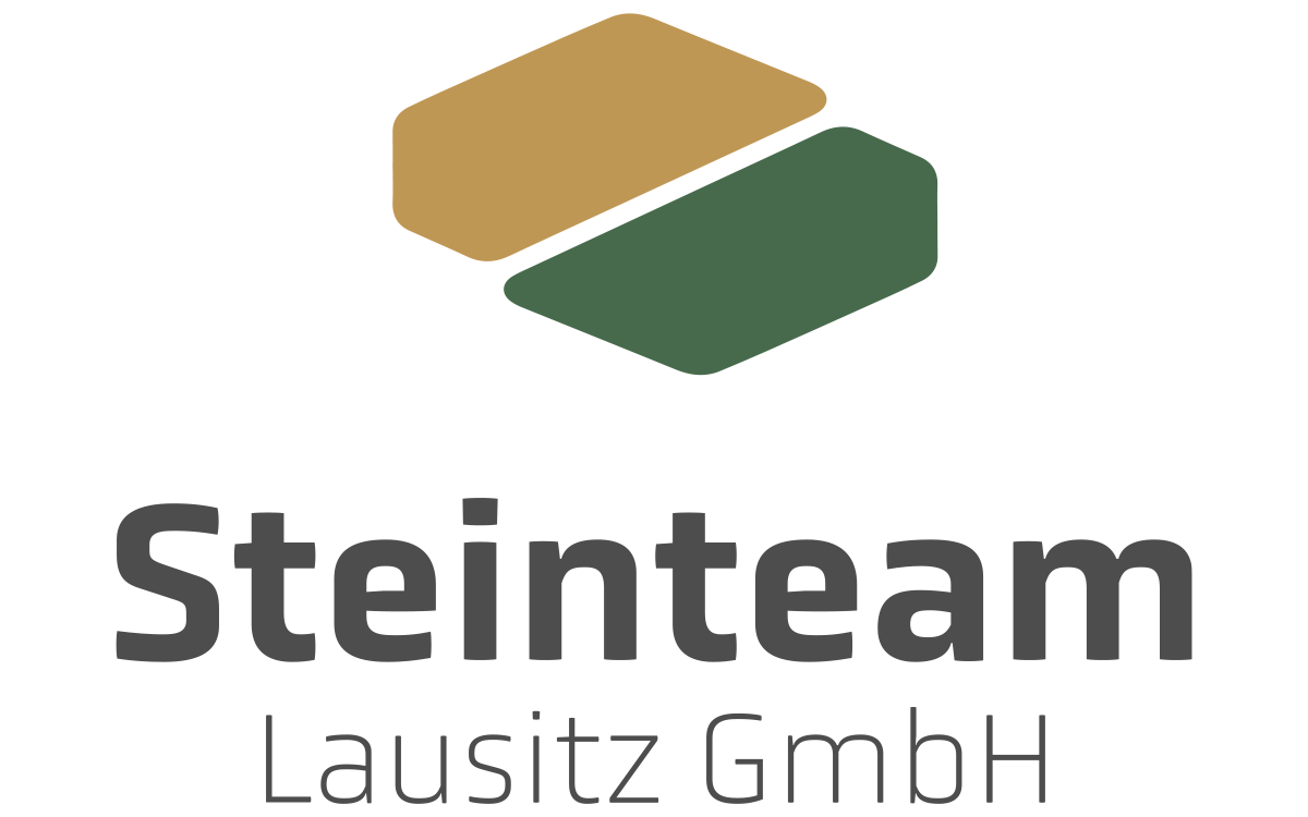 Logo, Geschäftspapiere und Website von Steinteam Lausitz