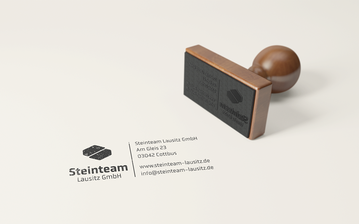 Logo, Geschäftspapiere und Website von Steinteam Lausitz – Bild 5