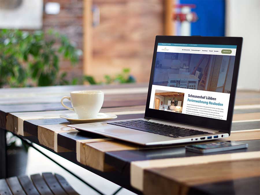 Webdesign Ferienwohnung Heuboden